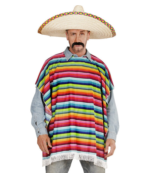 Poncho Mexicain homme