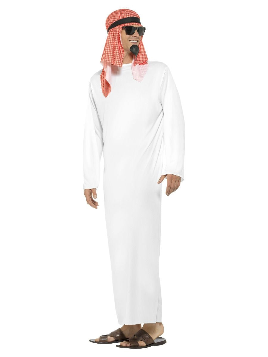 DéguisementCheik Arabe Blanc Homme (tunique, chèche)